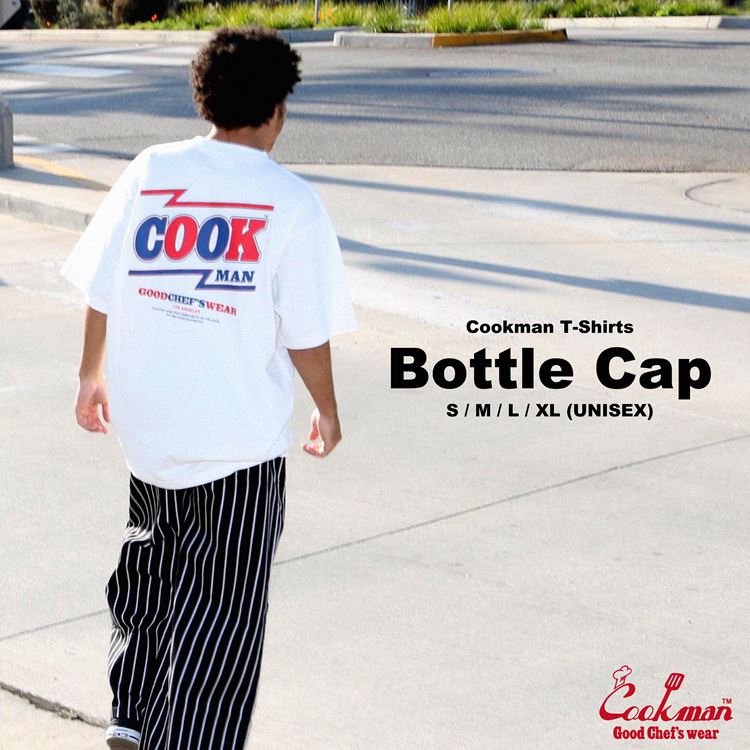 Cookman Tees - Bottle Cap : White (All Sales Are Final)