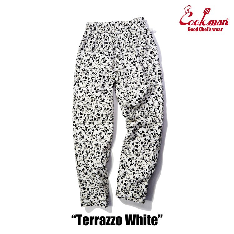 Cookman Chef Pants - Terrazzo : White