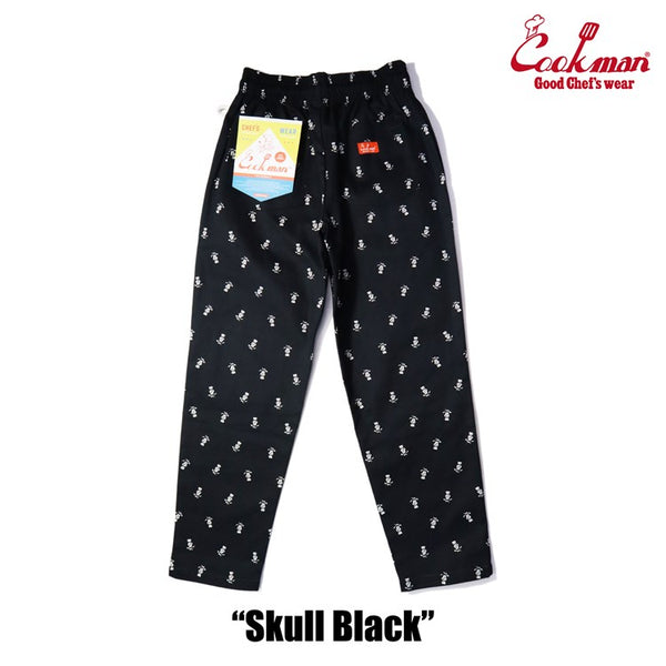 Cookman Chef Pants - Skull : Black