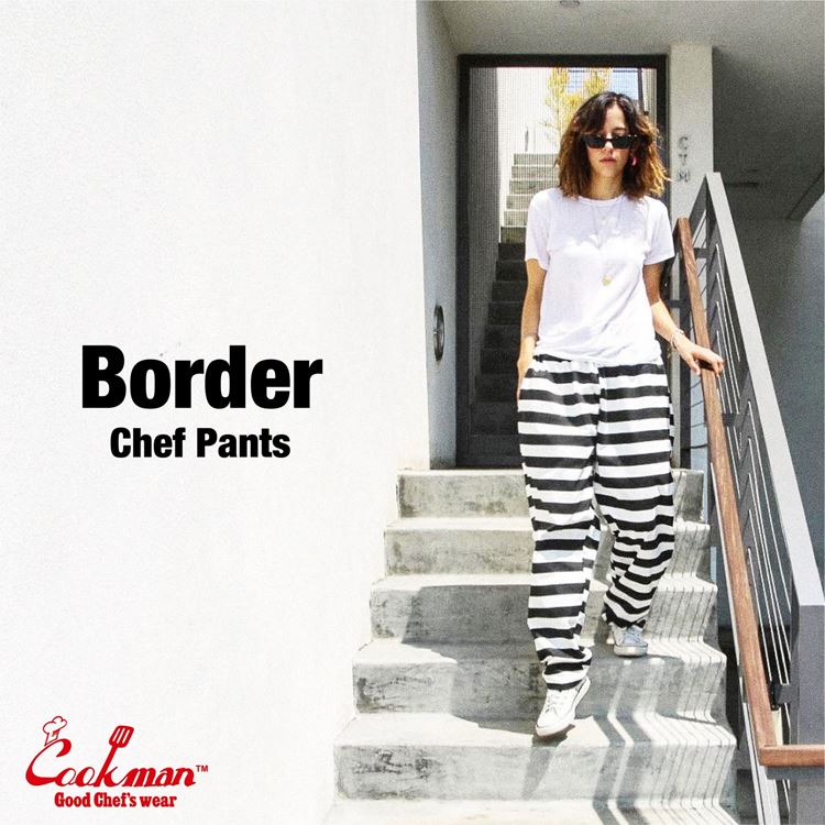 Cookman Chef Pants - Border