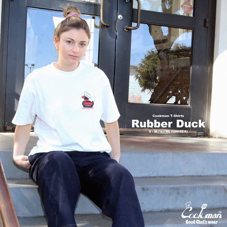 Cookman Tees - Rubber Duck - White (All Sales Are Final)