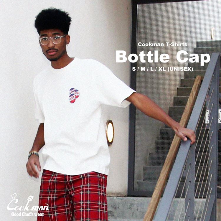 Cookman Tees - Bottle Cap : White (All Sales Are Final)