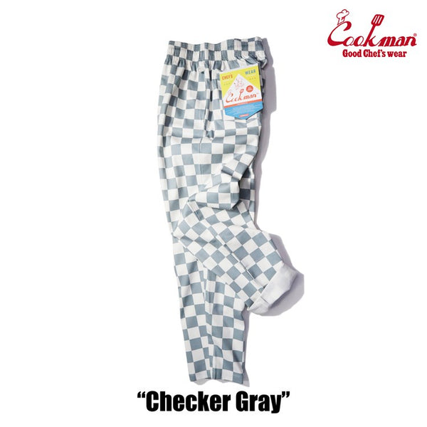 Cookman Chef Pants - Checker : Gray