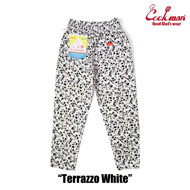 Cookman Chef Pants - Terrazzo : White