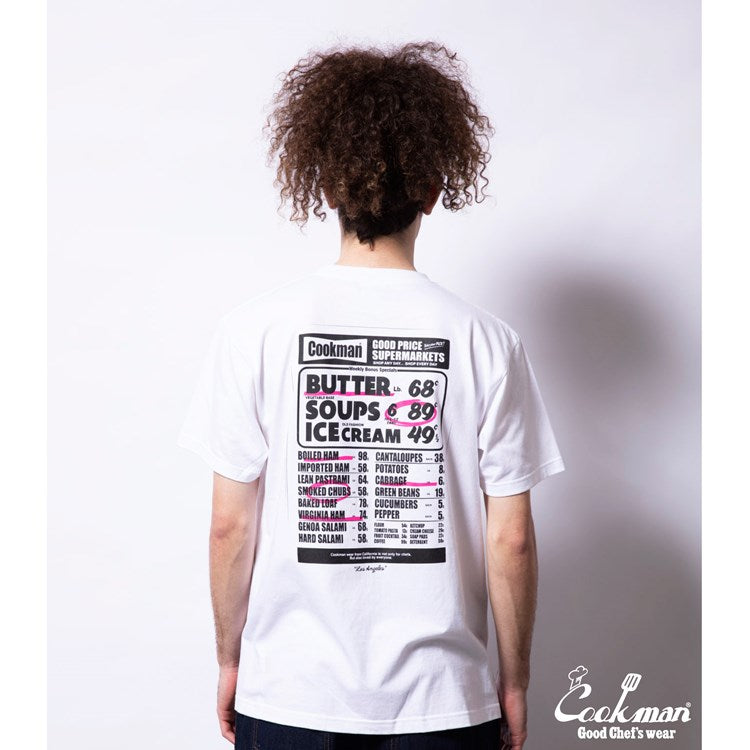 Cookman Tees - Supermarket : White