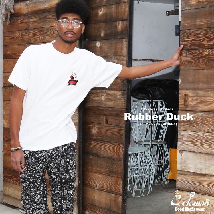 Cookman Tees - Rubber Duck - White (All Sales Are Final)