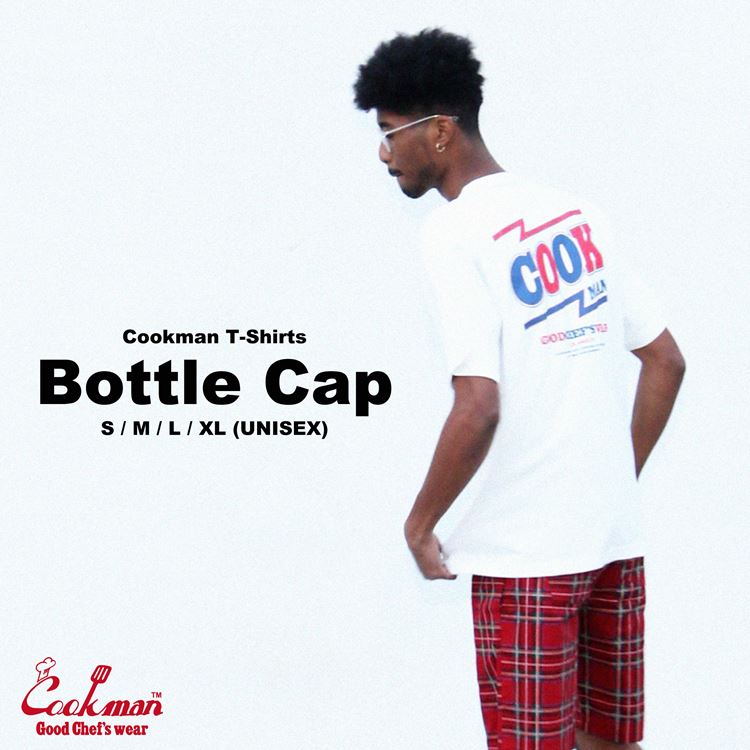 Cookman Tees - Bottle Cap : White (All Sales Are Final)