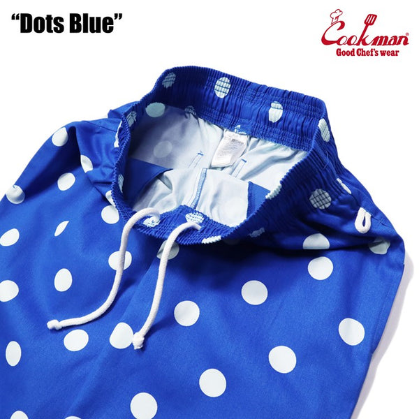 Cookman Chef Pants - Dots : Blue