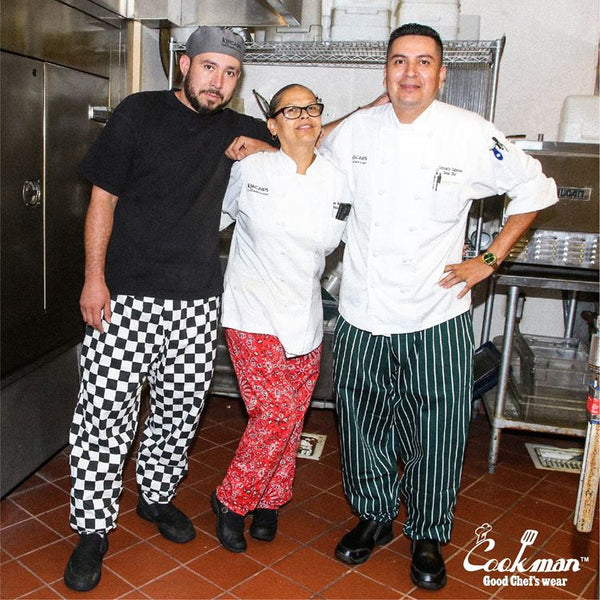 Cookman Chef Pants - Checker : Black