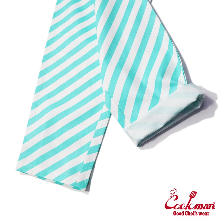 Cookman Chef Pants - Candy Stripe : Mint