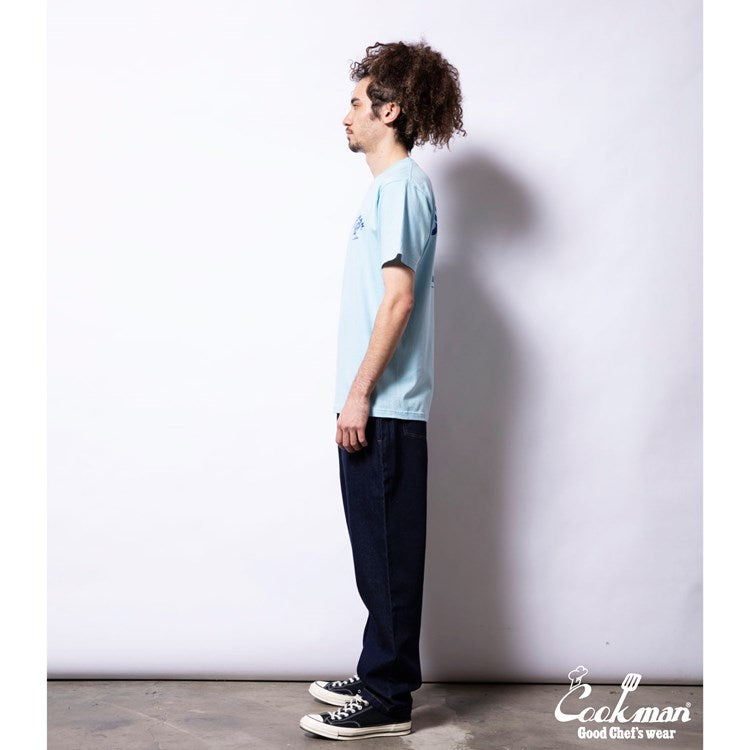 Cookman Tees - Hamburger : Light Blue