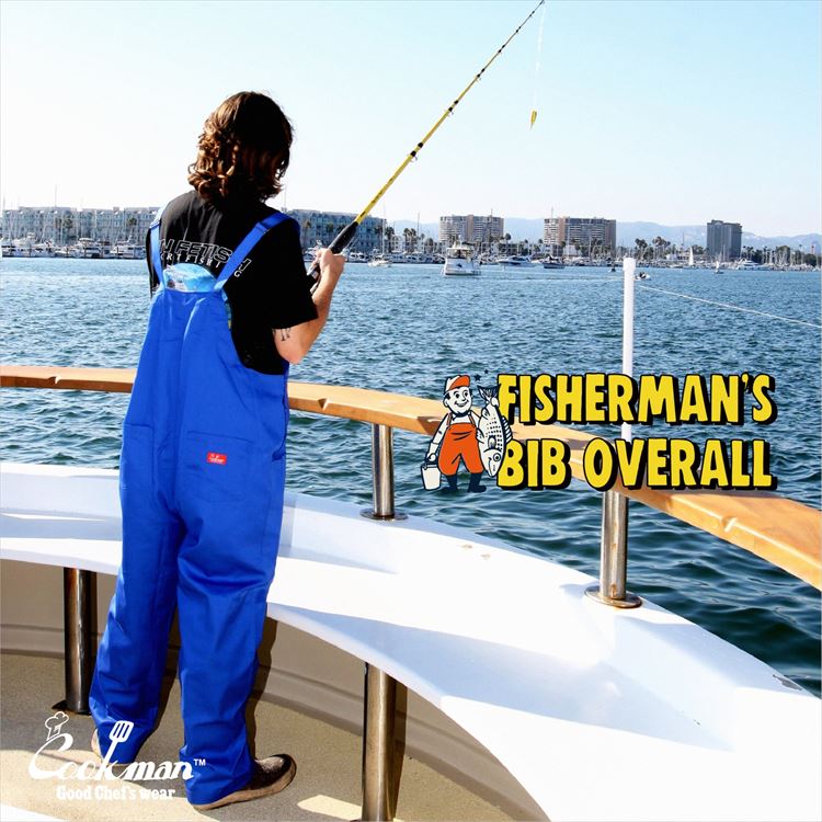 Cookman Fisherman's Bib Overall - Deep Blue – Cookman USA