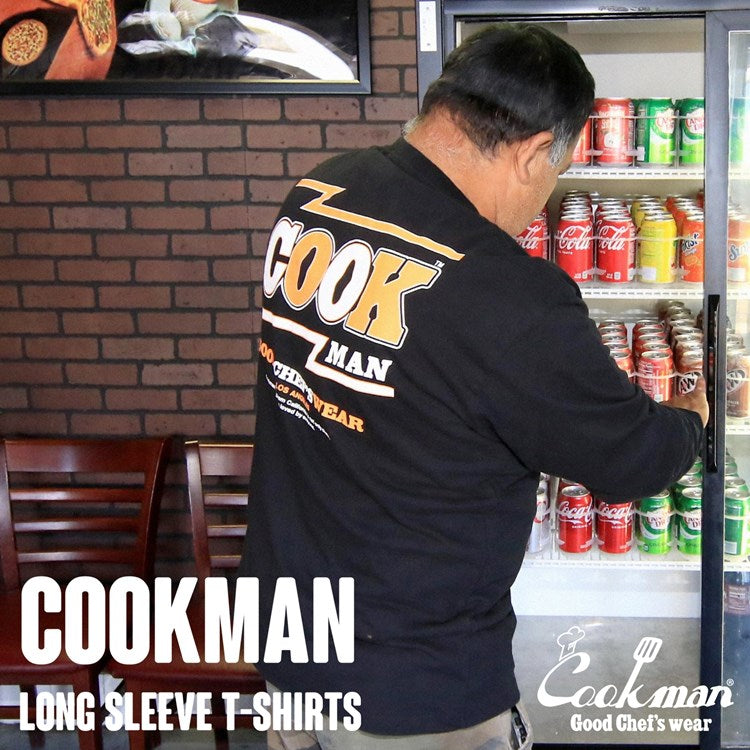Cookman Long Sleeve Tees - Bottle Cap : Black