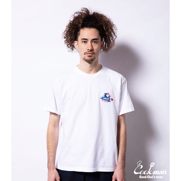 Cookman T-shirts - Rabbit : White