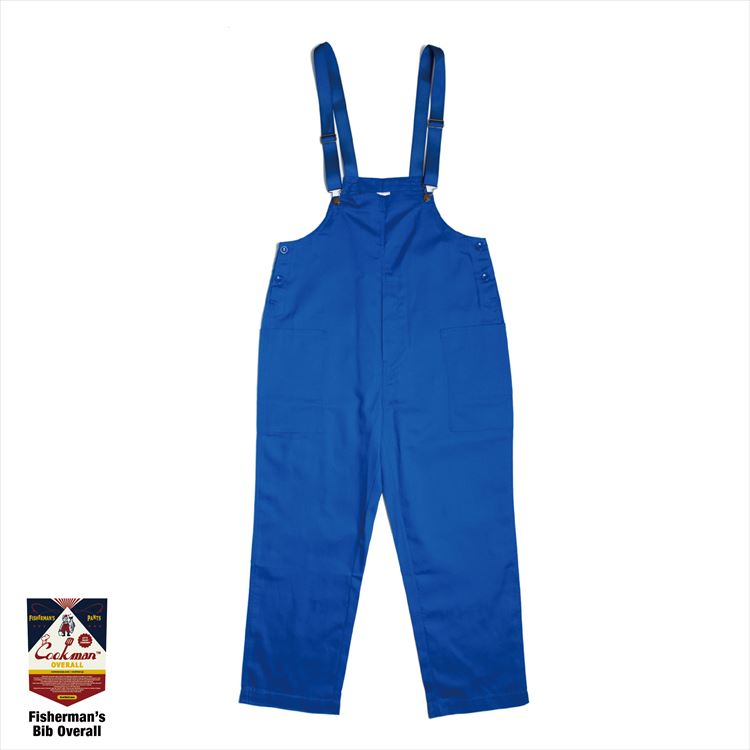 Cookman Fisherman's Bib Overall - Deep Blue – Cookman USA