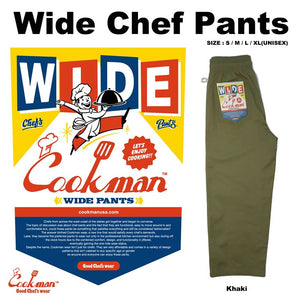 Cookman Wide Chef Pants - Olive