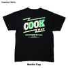 Cookman Tees - Bottle Cap : Black (All Sales Are Final)