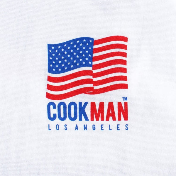 Cookman T-shirts - L.A. Burger - White