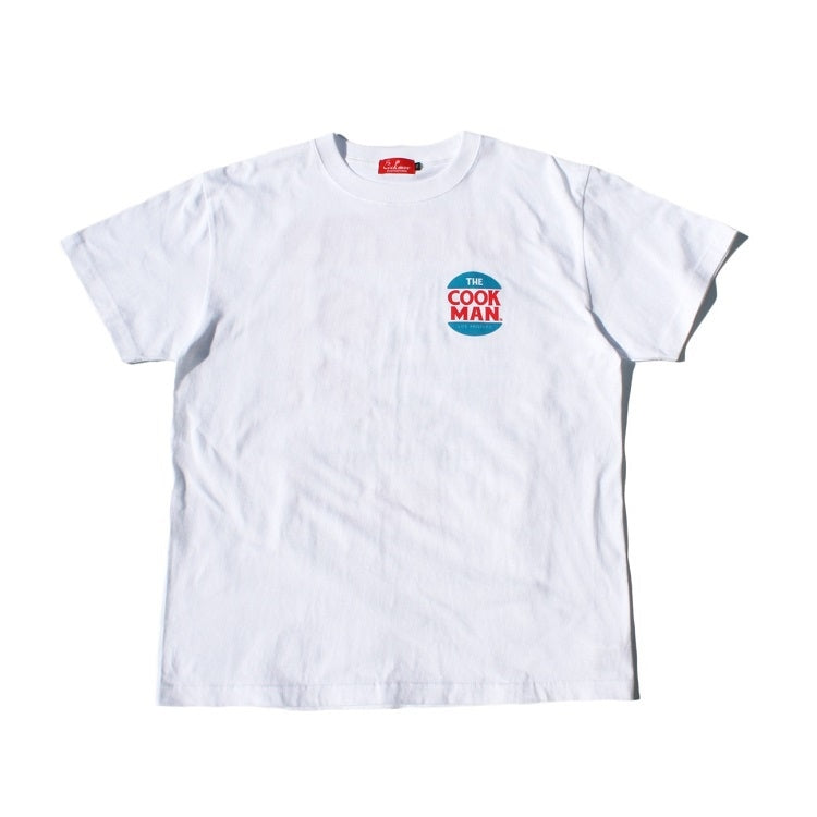 Cookman Tees - Burgers Menu : White