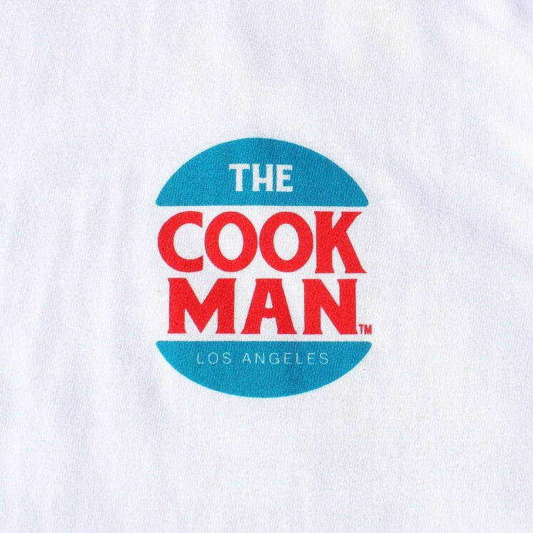 Cookman Tees - Burgers Menu : White