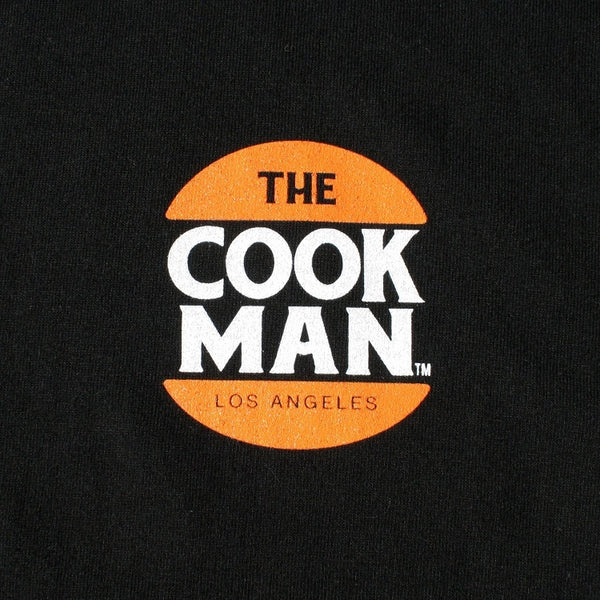 Cookman T-shirts - Burgers Menu : Black