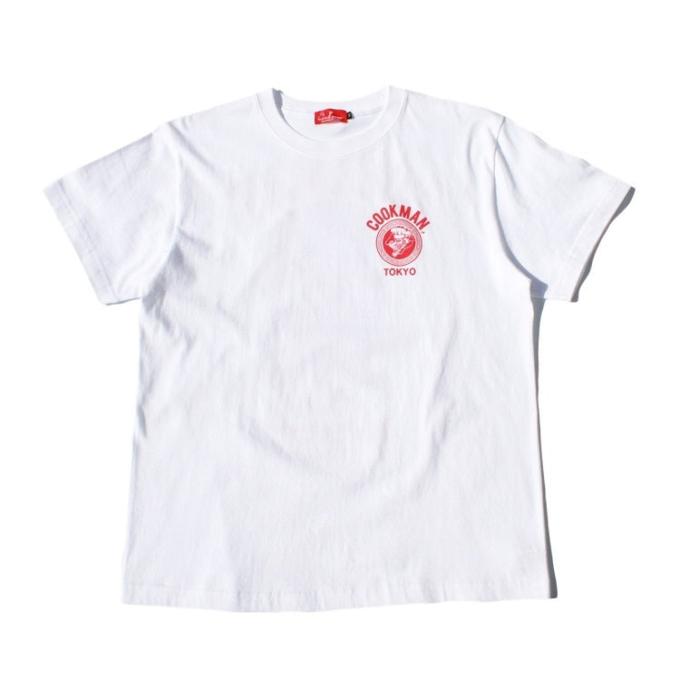 Cookman Tees - Tokyo Dragon - White