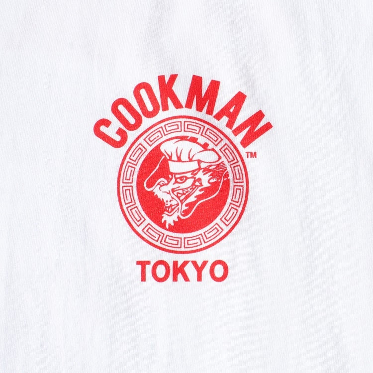 Cookman Tees - Tokyo Dragon - White