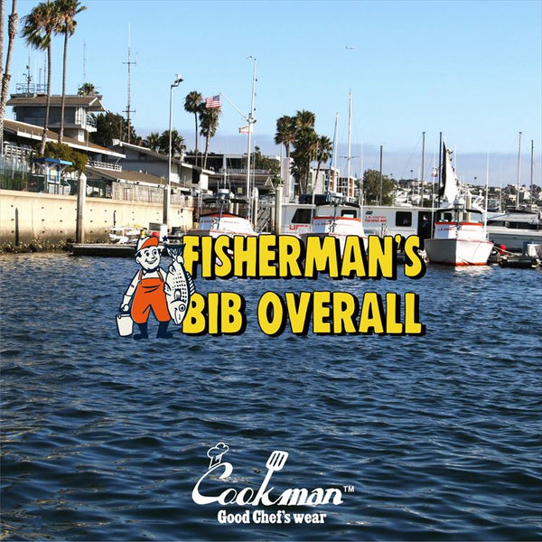 Cookman Fisherman's Bib Overall - Deep Blue