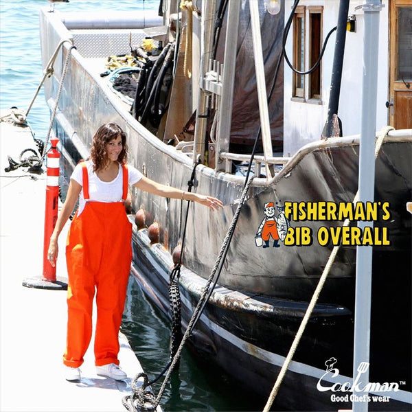 Cookman Fisherman's Bib Overall - Orange