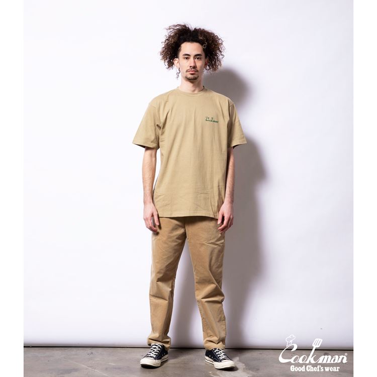 Cookman Tees - Kate Dog chef : Beige