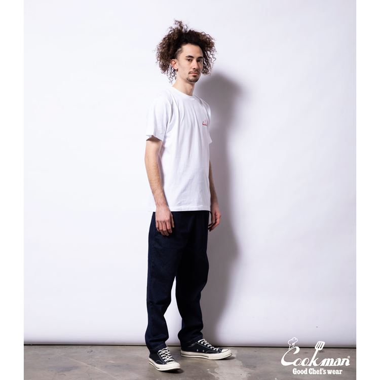 Cookman Tees -Kate Tasty Logo : White