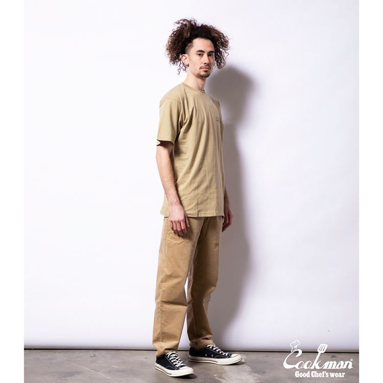 Cookman Tees - Kate Dog chef : Beige