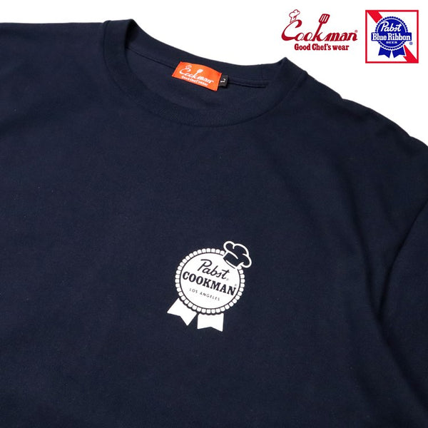 Cookman Tees - Pabst Beer Mouse : Navy