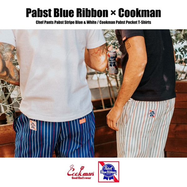 Cookman Chef Pants - Pabst Stripe : Blue
