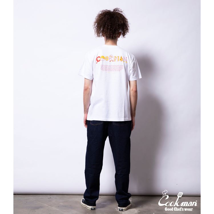 Cookman Tees -Kate Tasty Logo : White