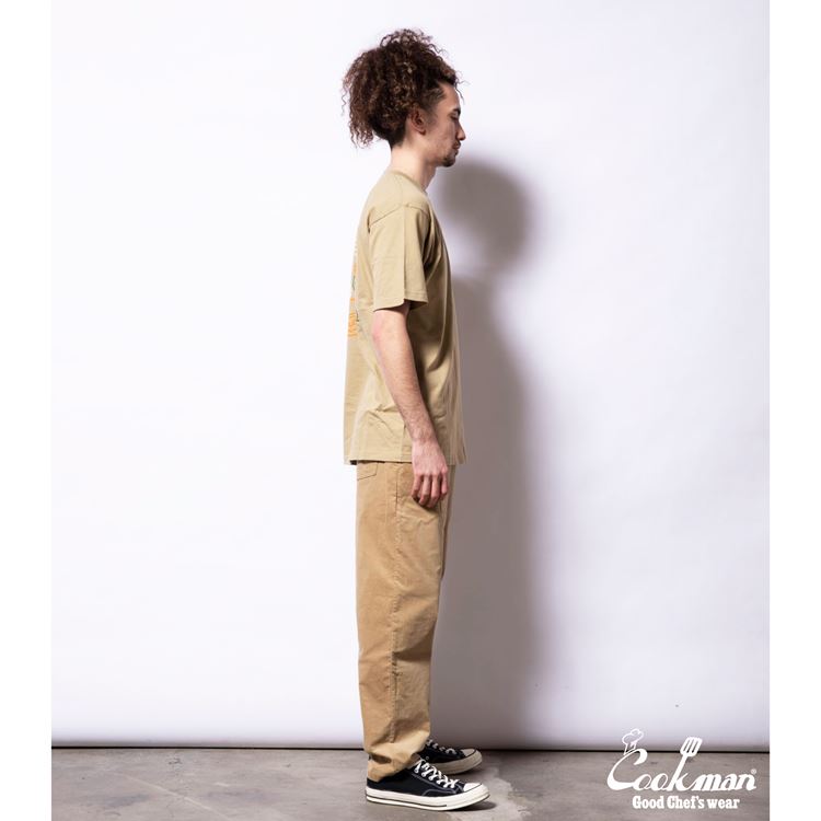 Cookman Tees - Kate Dog chef : Beige