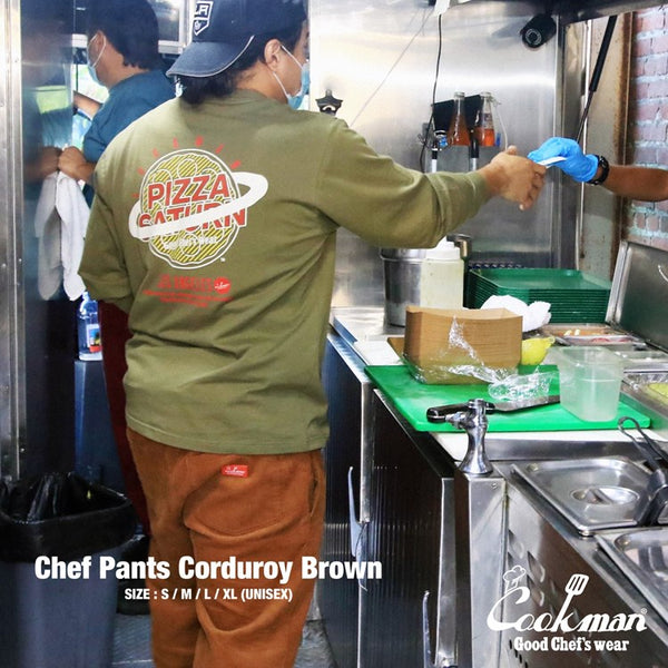 Cookman Chef Pants - Corduroy : Brown