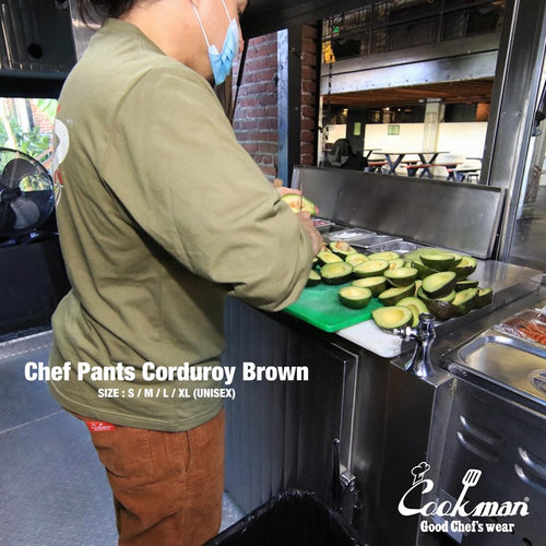 Cookman Chef Pants - Corduroy : Brown – Cookman USA