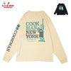 Cookman Long Sleeve Tees - Lady Liberty : Beige