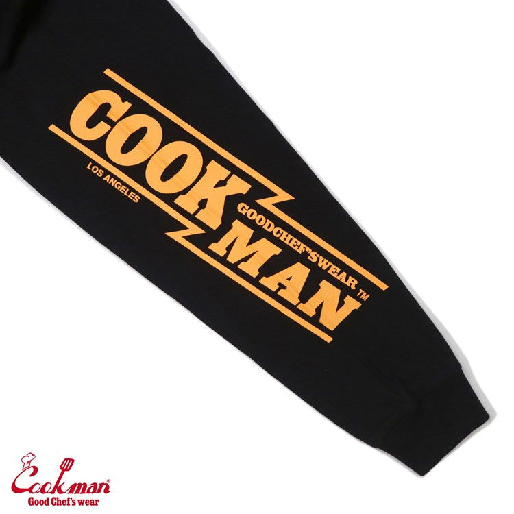 Cookman Long Sleeve Tees - Bottle Cap : Black