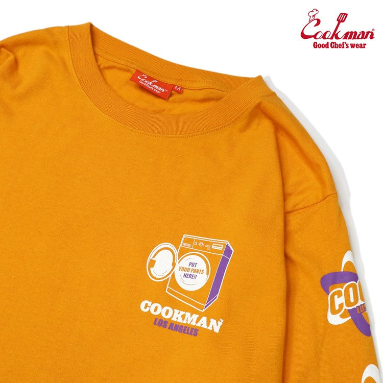 Cookman Long Sleeve Tees - Laundry : Orange