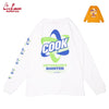 Cookman Long Sleeve Tees - Laundry : White