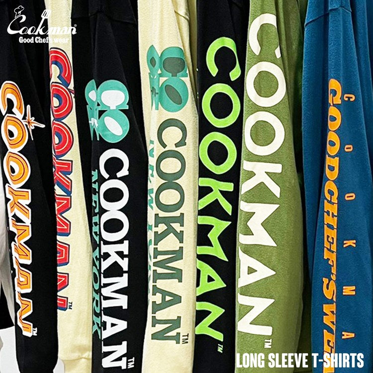 Cookman Long Sleeve Tees - Laundry : Orange