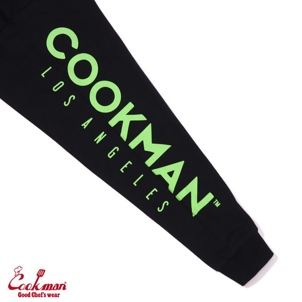 Cookman Long Sleeve T-shirts - Pizza : Black