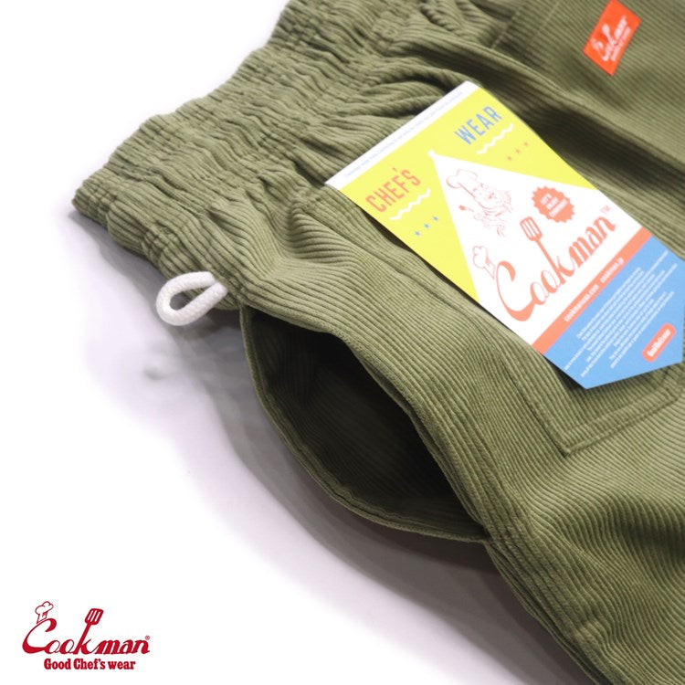 Cookman Chef Pants - Corduroy : Olive