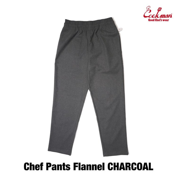 Cookman Chef Pants - Flannel : Charcoal