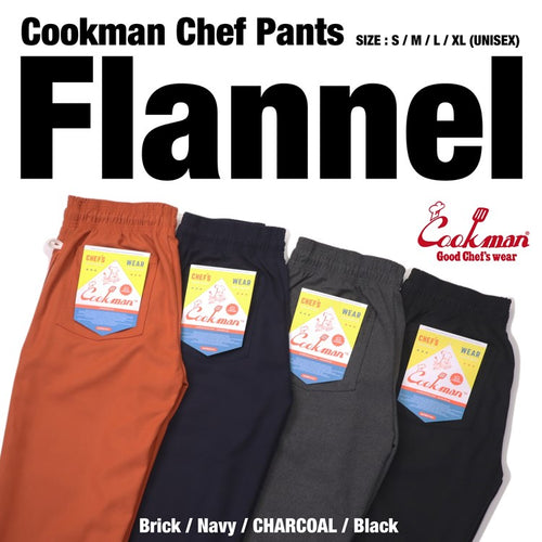 Cookman Chef Pants - Flannel : Navy – Cookman USA