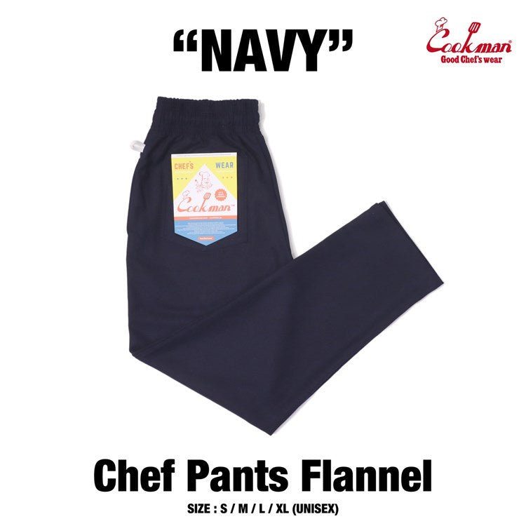 Cookman Chef Pants - Flannel : Navy