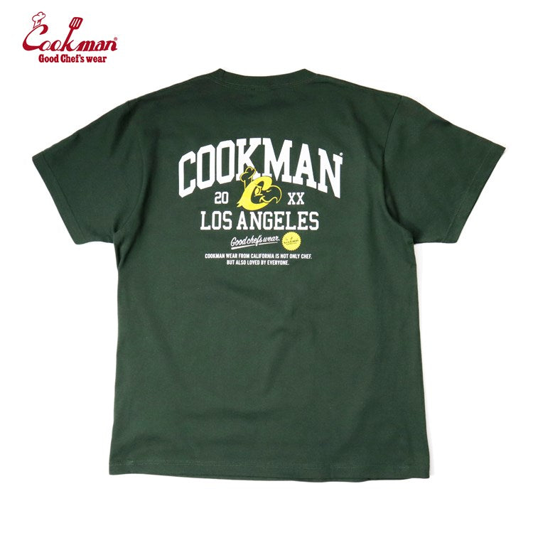 Cookman Tees - College-Logo : Green (All Sales Are Final)