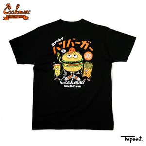 Cookman T-shirts - TM Paint Burger : Black